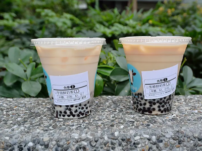 贴在奶茶上的标签是热敏纸吗？